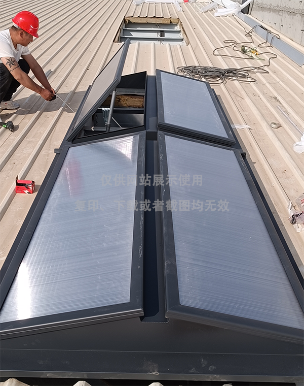 兰州王老吉生产车间大武口排烟天窗