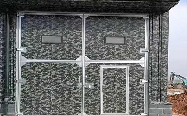 大武口工业平开门