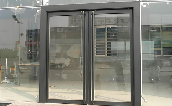 大武口玻璃地弹门