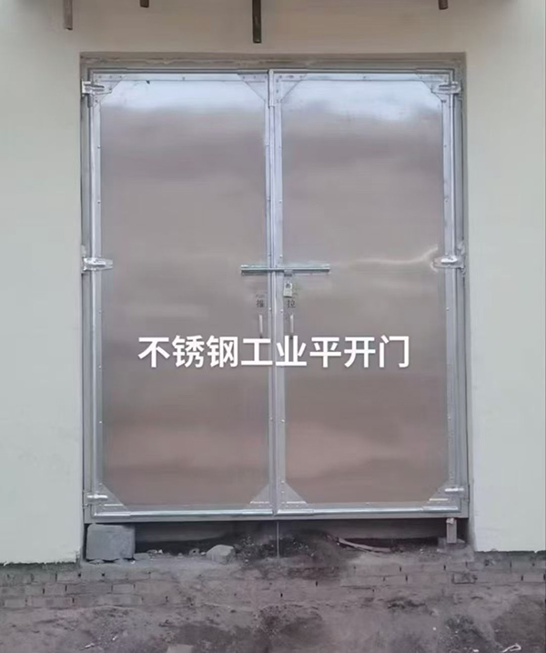 不锈钢大武口工业平开门在现代工业场景中的应用实践